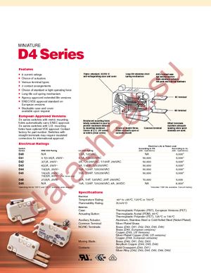D41C-R1LA datasheet  